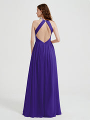 Licou Mousseline Robes Avec Corsage Plissé Régence