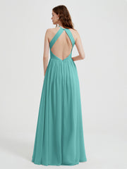 Licou Mousseline Robes Avec Corsage Plissé Spa