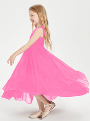 Boho Robes de Demoiselles d'Honneur Junior à Jupe en Cascade Azalée