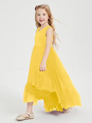 Boho Robes de Demoiselles d'Honneur Junior à Jupe en Cascade Souci