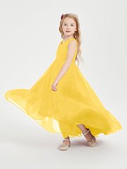Boho Robes de Demoiselles d'Honneur Junior à Jupe en Cascade Souci