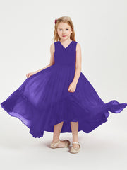 Boho Robes de Demoiselles d'Honneur Junior à Jupe en Cascade Régence