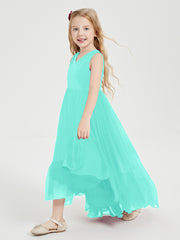 Boho Robes de Demoiselles d'Honneur Junior à Jupe en Cascade Spa