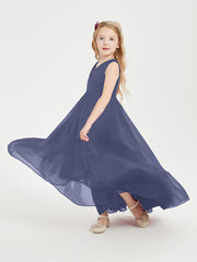 Boho Robes de Demoiselles d'Honneur Junior à Jupe en Cascade Orageux