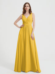 Dos Ouvert Mousseline Robes Avec Col En V Souci Grande Taille
