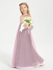 Robe Étincelante de Demoiselle d'Honneur Junior Top en Paillettes Dusk