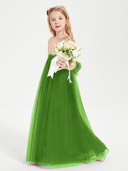 Robe Étincelante de Demoiselle d'Honneur Junior Top en Paillettes Mousse