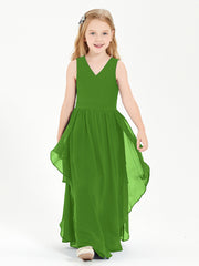 Robes de Demoiselle d'Honneur Junior en Mousseline de Style Boho Mousse