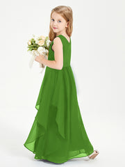 Robes de Demoiselle d'Honneur Junior en Mousseline de Style Boho Mousse