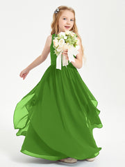 Robes de Demoiselle d'Honneur Junior en Mousseline de Style Boho Mousse
