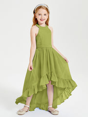 Junior Robes de Demoiselle d'Honneur Boho à la Mode Trèfle