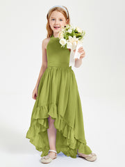 Junior Robes de Demoiselle d'Honneur Boho à la Mode Trèfle