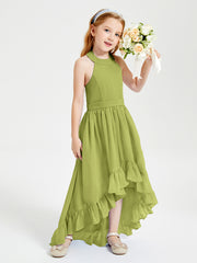 Junior Robes de Demoiselle d'Honneur Boho à la Mode Trèfle