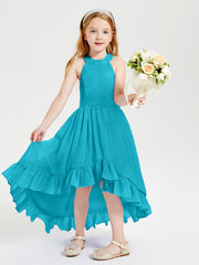 Junior Robes de Demoiselle d'Honneur Boho à la Mode Jade