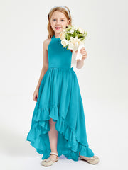 Junior Robes de Demoiselle d'Honneur Boho à la Mode Jade