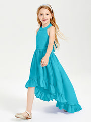 Junior Robes de Demoiselle d'Honneur Boho à la Mode Jade