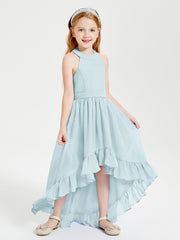 Junior Robes de Demoiselle d'Honneur Boho à la Mode Brume