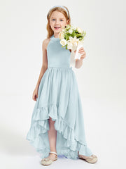 Junior Robes de Demoiselle d'Honneur Boho à la Mode Brume