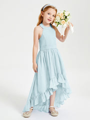 Junior Robes de Demoiselle d'Honneur Boho à la Mode Brume