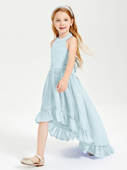 Junior Robes de Demoiselle d'Honneur Boho à la Mode Brume
