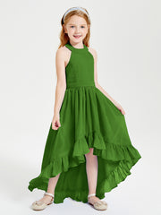 Junior Robes de Demoiselle d'Honneur Boho à la Mode Mousse