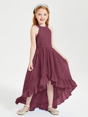 Junior Robes de Demoiselle d'Honneur Boho à la Mode Mûre