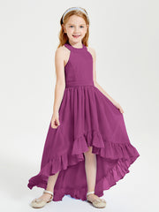 Junior Robes de Demoiselle d'Honneur Boho à la Mode Orchidee