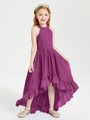 Junior Robes de Demoiselle d'Honneur Boho à la Mode Orchidee