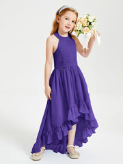 Junior Robes de Demoiselle d'Honneur Boho à la Mode Régence