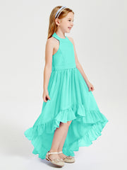 Junior Robes de Demoiselle d'Honneur Boho à la Mode Spa