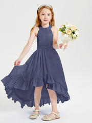 Junior Robes de Demoiselle d'Honneur Boho à la Mode Orageux