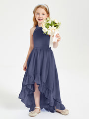 Junior Robes de Demoiselle d'Honneur Boho à la Mode Orageux