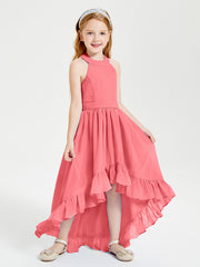 Junior Robes de Demoiselle d'Honneur Boho à la Mode Pastèque