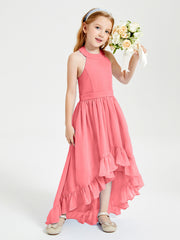 Junior Robes de Demoiselle d'Honneur Boho à la Mode Pastèque
