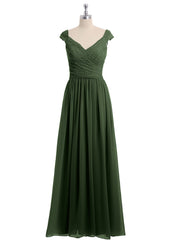 Dentelle Top Mousseline Bas Robe Avec Mancherons Olive Verte Grande Taille