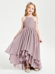 Robes de Demoiselle d'Honneur Junior en Mousseline Dusk