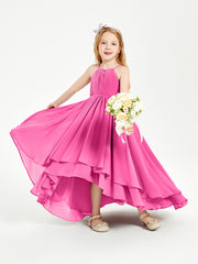 Robes de Demoiselle d'Honneur Junior en Mousseline Azalée