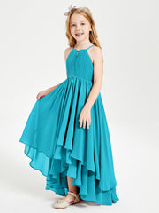Robes de Demoiselle d'Honneur Junior en Mousseline Jade