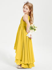Robes de Demoiselle d'Honneur Junior en Mousseline Souci