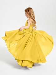 Robes de Demoiselle d'Honneur Junior en Mousseline Souci