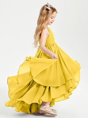 Robes de Demoiselle d'Honneur Junior en Mousseline Souci