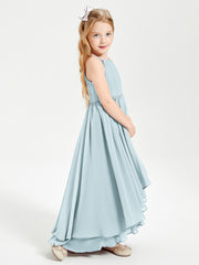 Robes de Demoiselle d'Honneur Junior en Mousseline Brume
