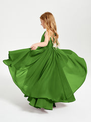 Robes de Demoiselle d'Honneur Junior en Mousseline Mousse