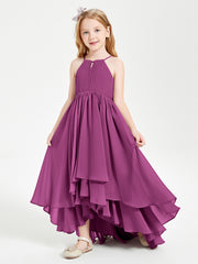 Robes de Demoiselle d'Honneur Junior en Mousseline Orchidee