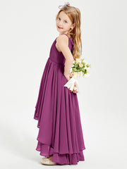 Robes de Demoiselle d'Honneur Junior en Mousseline Orchidee