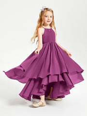 Robes de Demoiselle d'Honneur Junior en Mousseline Orchidee
