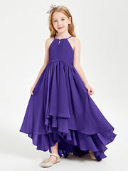 Robes de Demoiselle d'Honneur Junior en Mousseline Régence