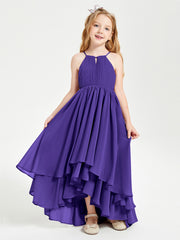 Robes de Demoiselle d'Honneur Junior en Mousseline Régence