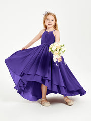 Robes de Demoiselle d'Honneur Junior en Mousseline Régence