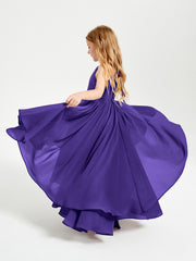Robes de Demoiselle d'Honneur Junior en Mousseline Régence